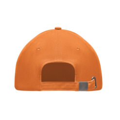 Alternative view of Baseball cap - Verstelbaar met metalen gesp - Katoen oranje