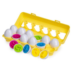Matching Eggs kinderspeelgoed 12-delig