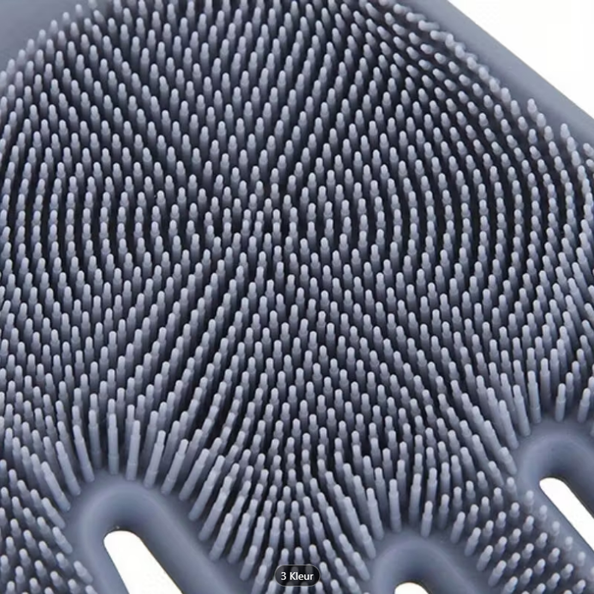 Magische siliconen afwashandschoenen - Grijs - 2 stuks - Afbeelding 2