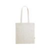 Shopper tas - Tote bag gerecycled katoen 38 x 42 cm beige