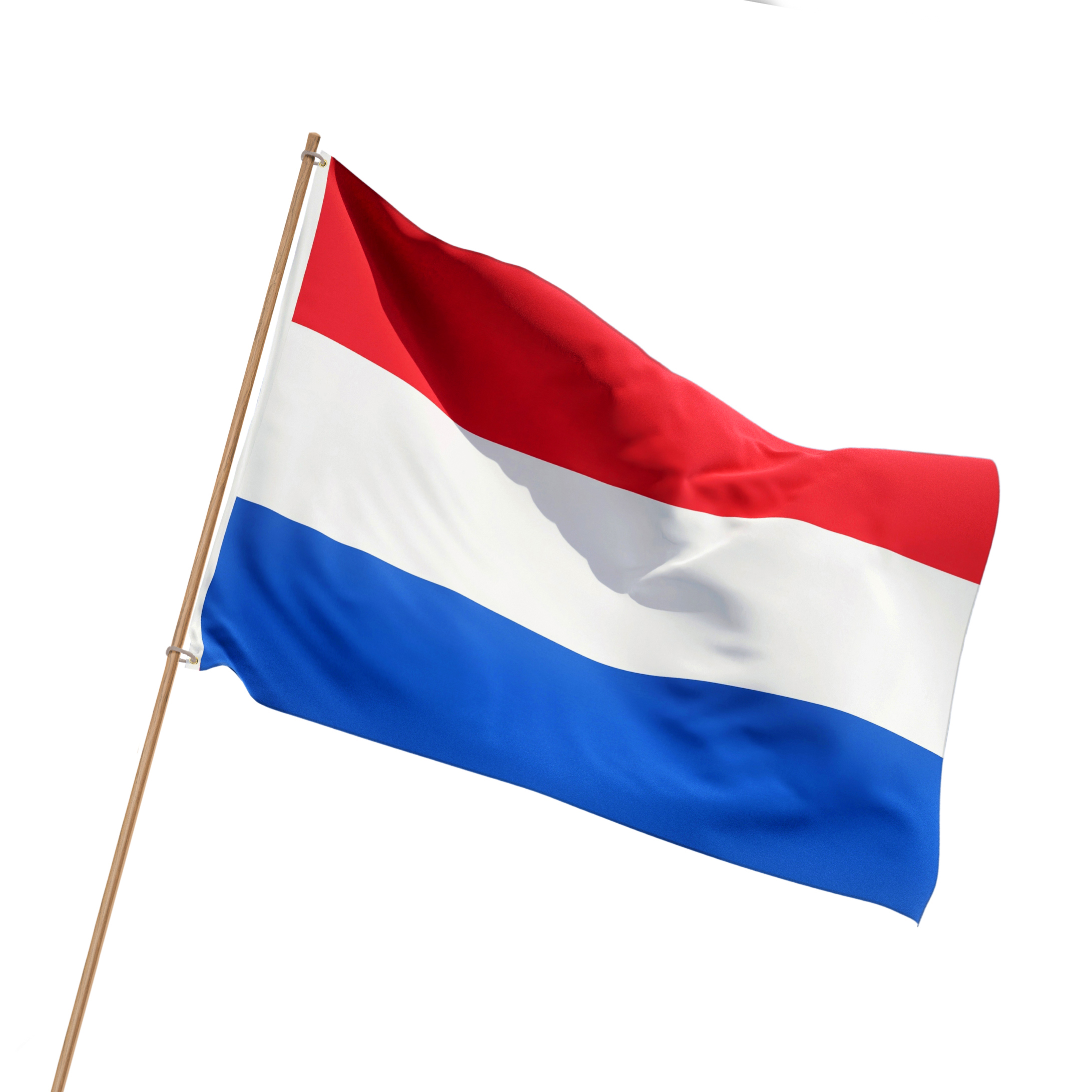 Grote Nederlandse vlag 150 x 225 cm - Afbeelding 4