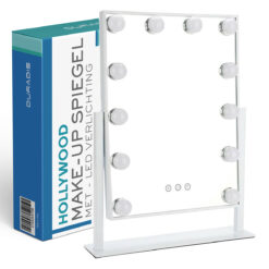 Duradis - Make-up spiegel met touch lichtbediening - 12 LED