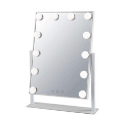 Alternative view of Duradis - Make-up spiegel met touch lichtbediening - 12 LED