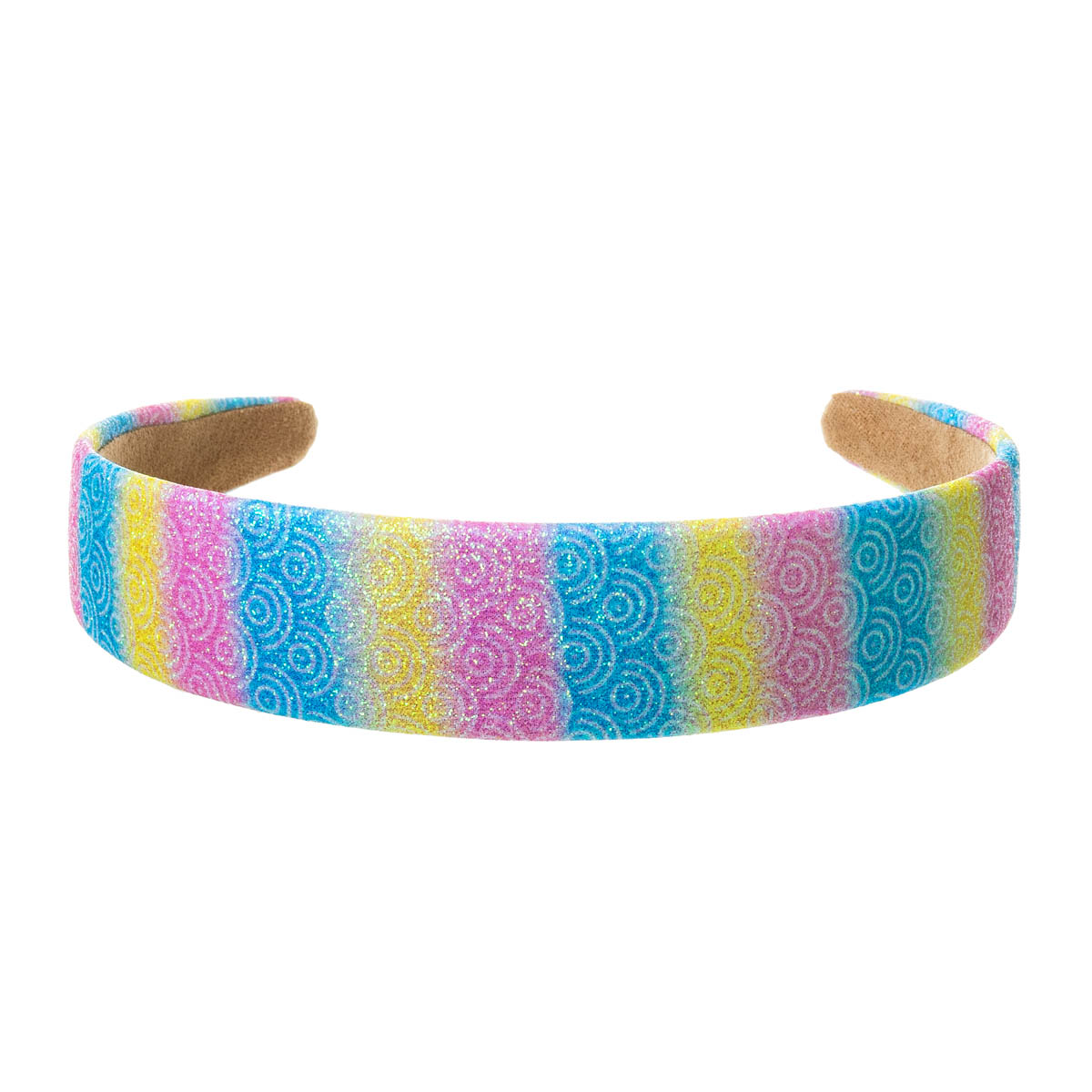 3 Stuks - Meisjes haarbanden – Diadeem voor kinderen - Met print – Regenboog - Afbeelding 3