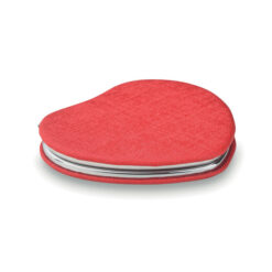 Alternative view of Zakspiegel hartje rood 6,5 cm - Valentijn cadeautje