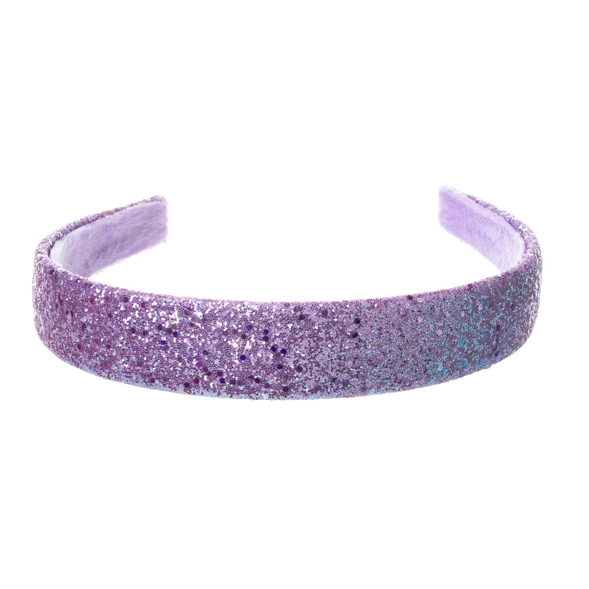 4 Stuks - Meisjes haarbanden – Diadeem voor kinderen - Met Glitters – Blauw, Paars, Roze & Regenboog - Afbeelding 6