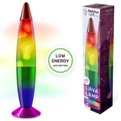 Alternative view of Multicolor lavalamp - 34 cm - Met kleurveranderende LED verlichting - 9 LED