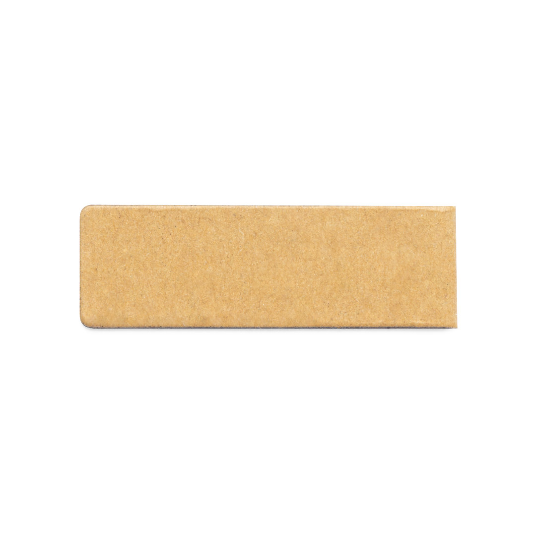 Magnetische boekenlegger - Bladwijzer van gerecycled karton - Bruin - Afbeelding 2