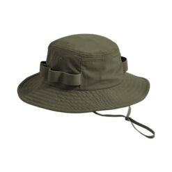 Beechfield nylon safarihoed met UPF50+ bescherming - Donkergroen - Maat S/M