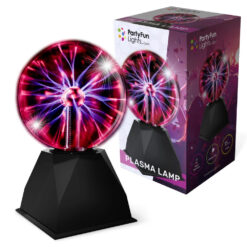 Alternative view of Plasmabol - Aanrakings- en geluidsgevoelig - 15 cm - Multicolor plasma lamp - Zwart