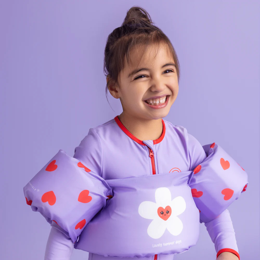 Puddle Jumper lila hartjes - Zwemhulp 2-6 jaar - 15-30 kg - Afbeelding 7