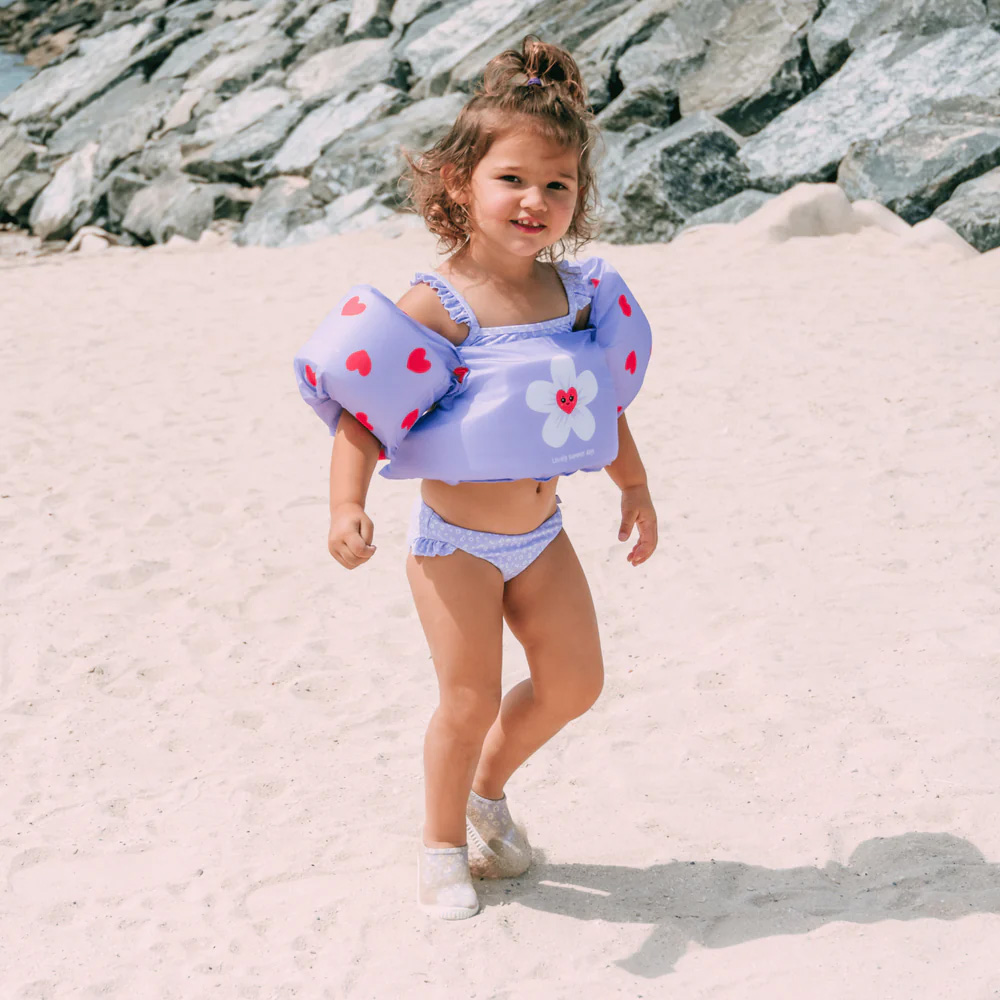 Puddle Jumper lila hartjes - Zwemhulp 2-6 jaar - 15-30 kg - Afbeelding 5