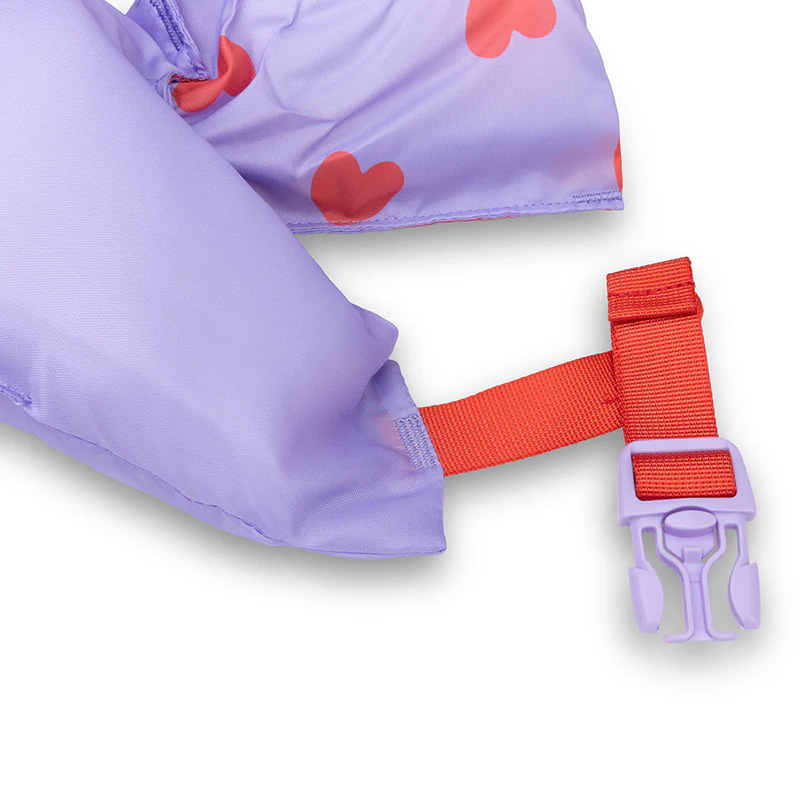 Puddle Jumper lila hartjes - Zwemhulp 2-6 jaar - 15-30 kg - Afbeelding 4