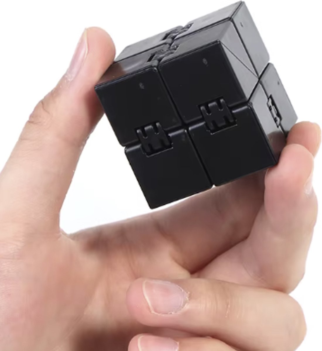 Infinity Cube Fidget Toy - Zwart - Afbeelding 5