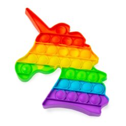 Pop It Unicorn - Fidget Toy - Regenboog - Stressverlagend Speelgoed voor Kinderen