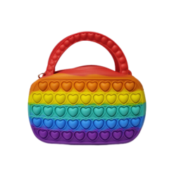 Pop It tasje regenboog