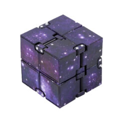 Infinity Cube Fidget Toy - Zwart