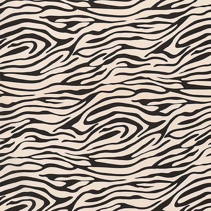 Sarlini zebraprint sjaal - Bandana - 70 x 70 cm - Afbeelding 3