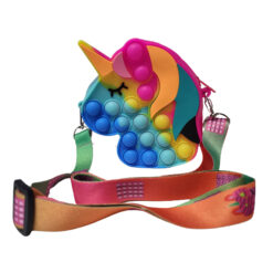 Alternative view of Pop It tasje Unicorn Rainbow