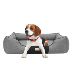Lizzy & Lola - Hondenmand Buddy XL - Grey - 85 x 65 cm