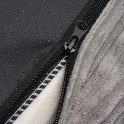 Alternative view of Lizzy & Lola - Fluffy Hondenmand Ribby Grande - 80 x 56 cm - Beige/Grijs