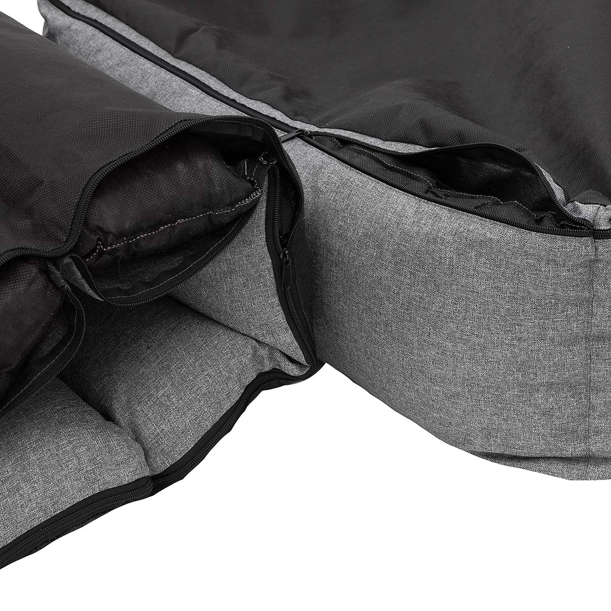 Lizzy & Lola - Hondenmand Buddy XL - Grey - 85 x 65 cm - Afbeelding 4
