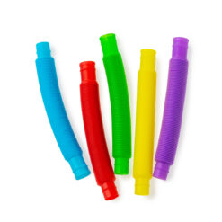 Twist Tubes Set - 5 Stuks in Vijf kleuren - Fidget Toys