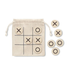 Puzzel Speelgoed - Boter-kaas-en-eieren spel hout - Met opbergzakje