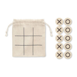 Alternative view of Puzzel Speelgoed - Boter-kaas-en-eieren spel hout - Met opbergzakje