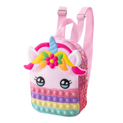 Pop It rugzakje Unicorn pastel
