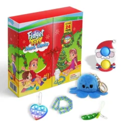 Fidget toys adventskalender - Luxe uitvoering - 24 stuks