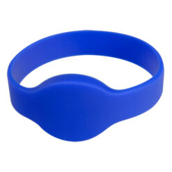 Alternative view of RFID siliconen polsbandjes NTAG213 blauw - 10 stuks