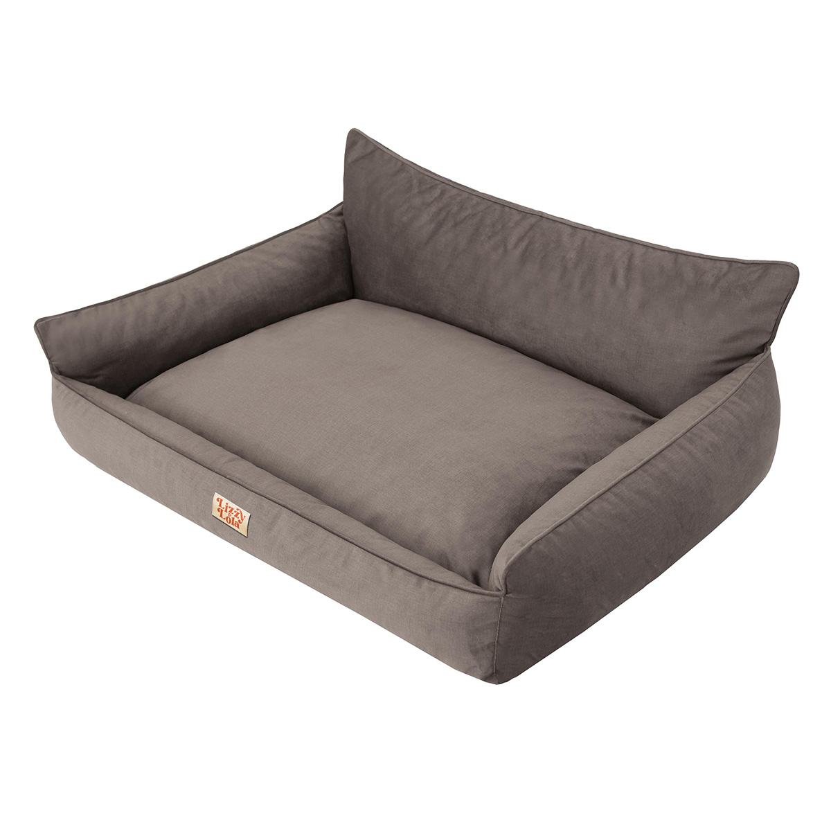 Lizzy & Lola - Hondenmand Puffy XL - Taupe - 100 x 80 cm - Afbeelding 2