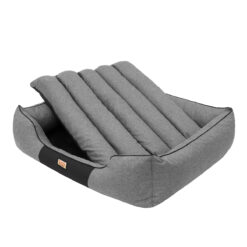 Alternative view of Lizzy & Lola - Hondenmand Buddy XL - Grey - 85 x 65 cm
