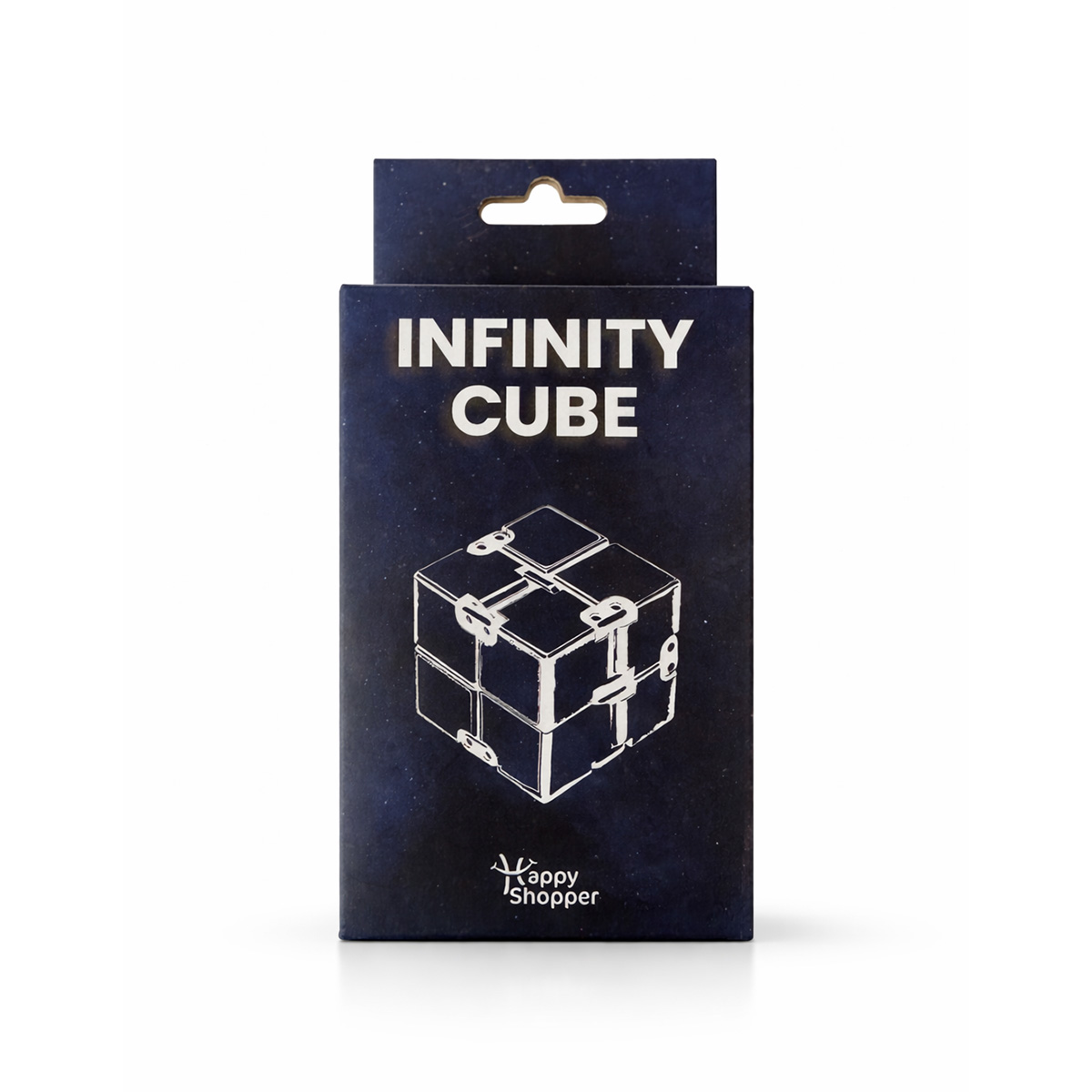Infinity Cube Fidget Toy - Zwart - Afbeelding 2