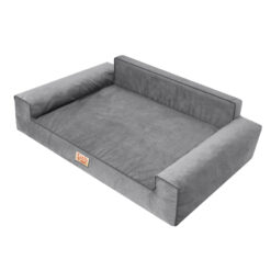 Alternative view of Lizzy & Lola – Hondenbed Nappy XL – Grey - 100 x 70 cm