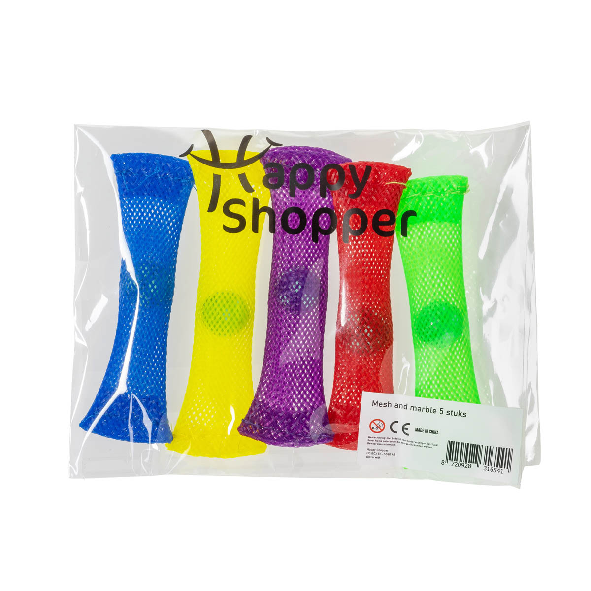Mesh en Marble Fidget Toy - Sensorisch Speelgoed - Anti-Stress Friemel Speeltjes - Afbeelding 3
