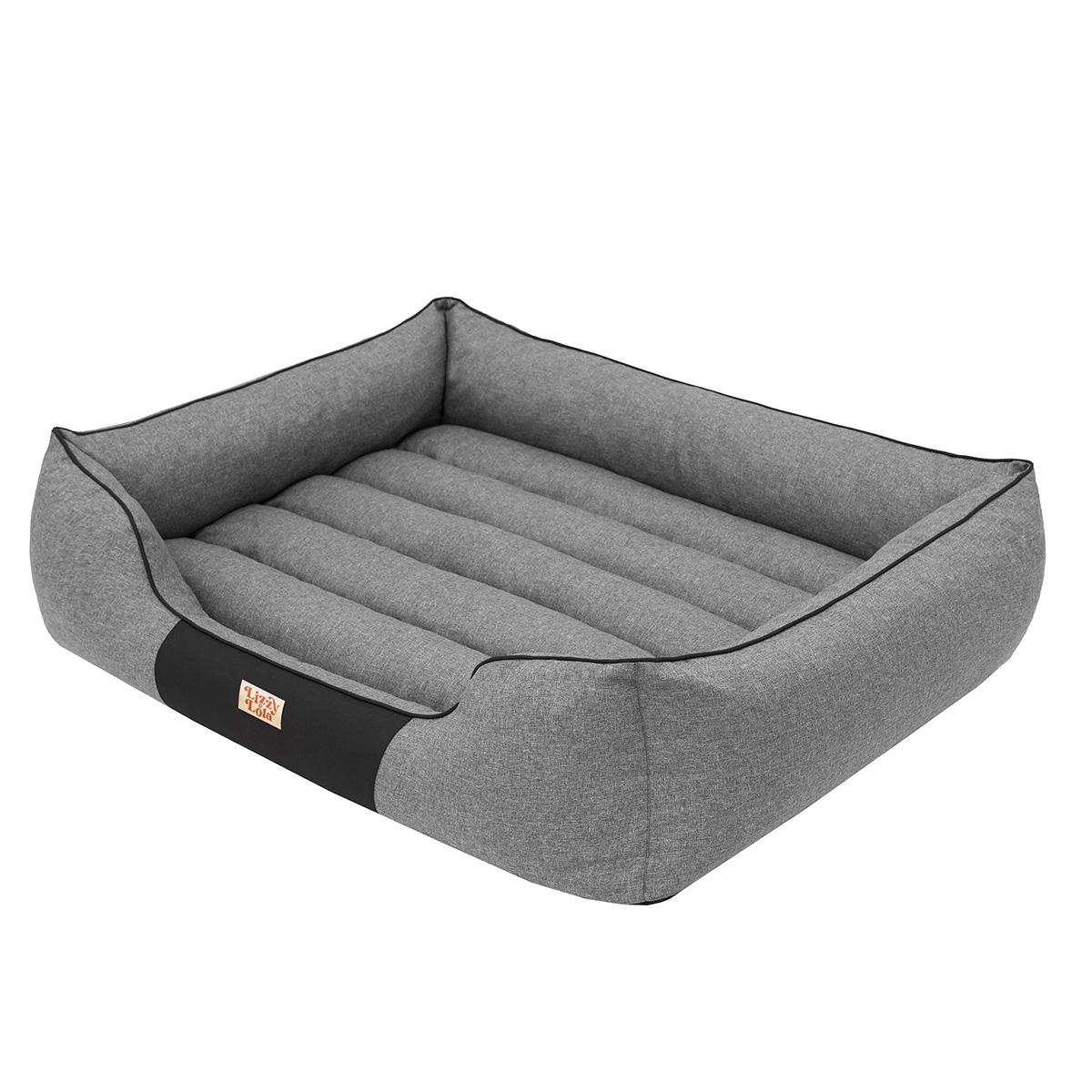 Lizzy & Lola - Hondenmand Buddy XXL - Grey - 110 x 90 cm - Afbeelding 6