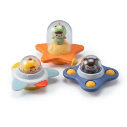 Fidget spinner met zuignap - Space - 3 stuks