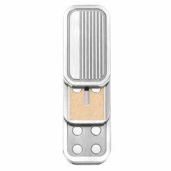 Alternative view of Metalen fidget slider - Fidget toy - Met opbergetui - Zilver