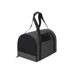 Transporter Tube Hond en Kat – Opvouwbare Transporttas tot 12 kg – Ventilatie & Verstevigd – Zwart