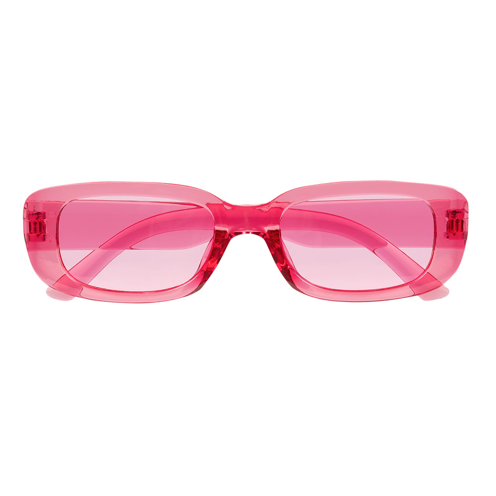 Partybril classic dik montuur - Roze