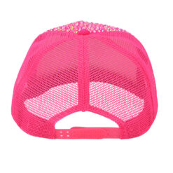 Alternative view of Pet dollar teken - Trucker cap met steentjes - Neon roze