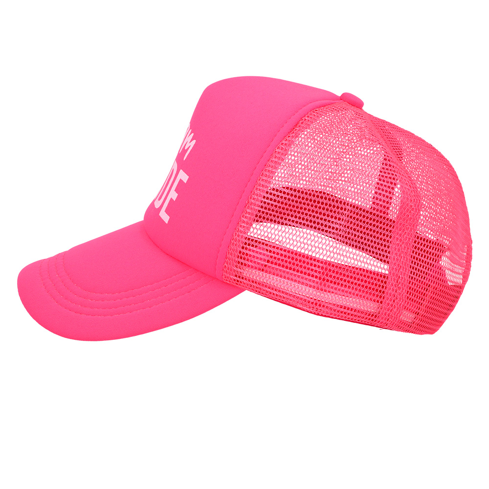 Pet team bride - Trucker cap met witte letters - Roze - Afbeelding 2