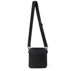 Alternative view of Schoudertas van RPET polyester – Compacte crossbody tas met verstelbare band - Zwart
