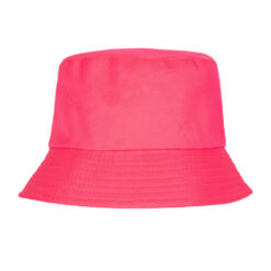 Bucket hat UV Blacklight - Vissershoedje 58 cm - Neon roze