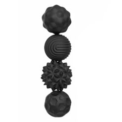 Alternative view of Magnetische balletjes - Fidget toys voor volwassenen - Met opbergetui - 4 stuks - Zwart
