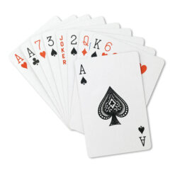Alternative view of Klassieke speelkaarten - Volwassenen - Pokerkaarten - Blauw