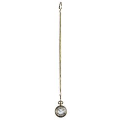 Steampunk zakhorloge - Horloge met ketting - Goud