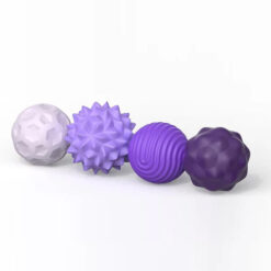 Alternative view of Magnetische balletjes - Fidget toys voor volwassenen - Met opbergetui - 6 stuks - Paars